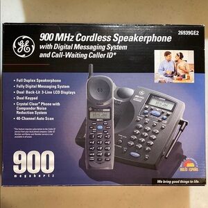900 MHz Cordless Speakerphone with digital Messaging System, 26939GE2
